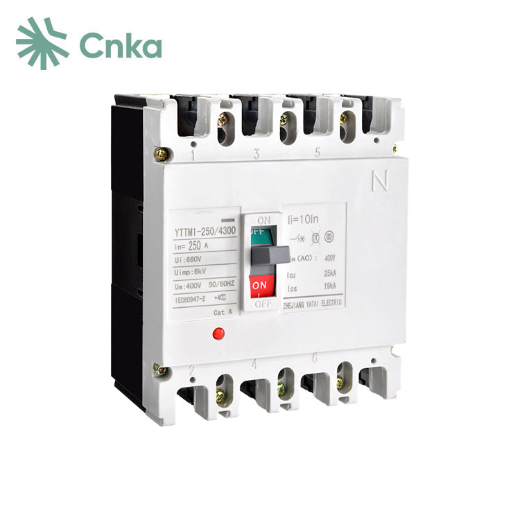 Mccb AC 100 A, 4 pôles