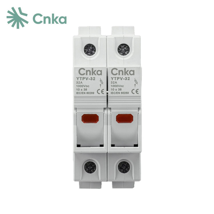 Porte-fusible CC sur rail Din