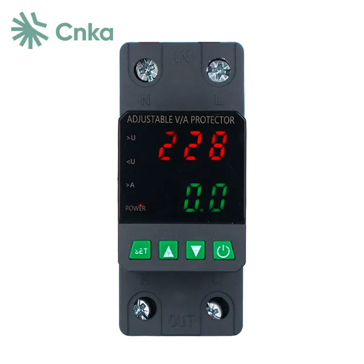 Protecteur de tension à double affichage